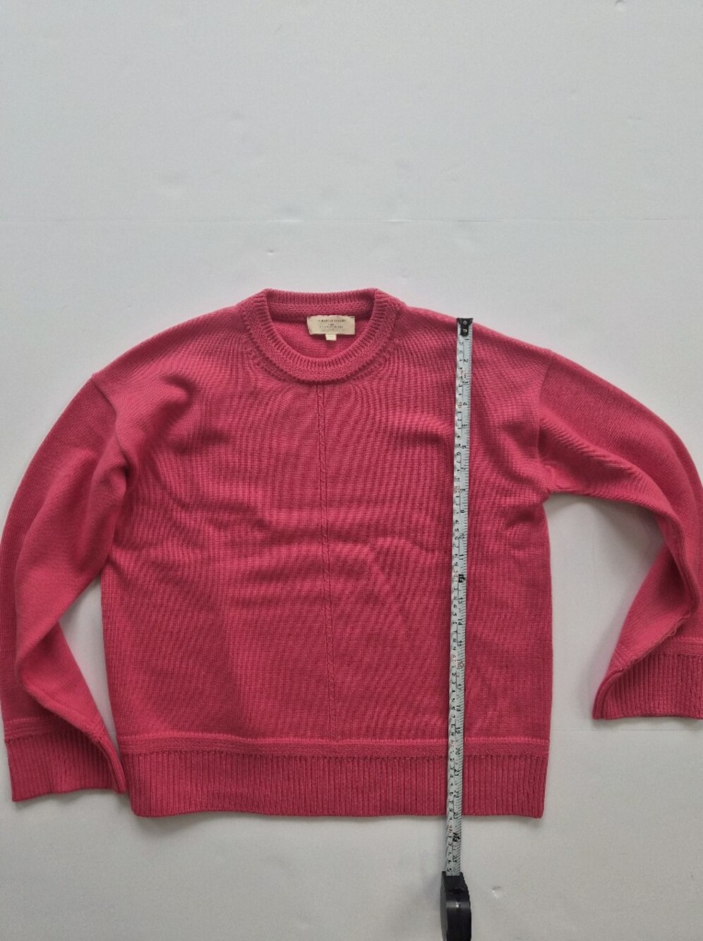 [Sezane] Bastien Jumper in Candy Pink, Size M, 100% Merino Wool, Italy - Picture 2 of 11